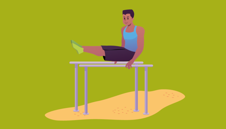 Illustration de : Des barres parallèles pour l’espace sport du parc Jean-Loup Metton