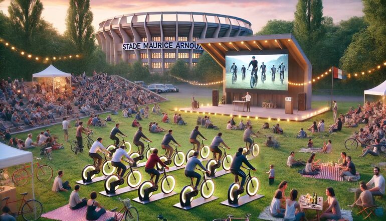 Illustration de : CINE-VELO MONTROUGE