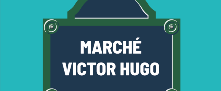 Illustration de : Nommer les allées du marché Victor Hugo