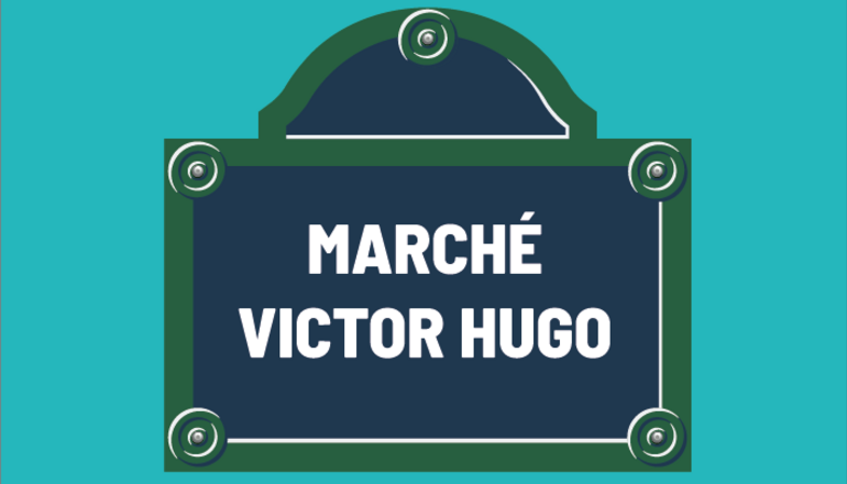 Illustration de : Nommer les allées du marché Victor Hugo